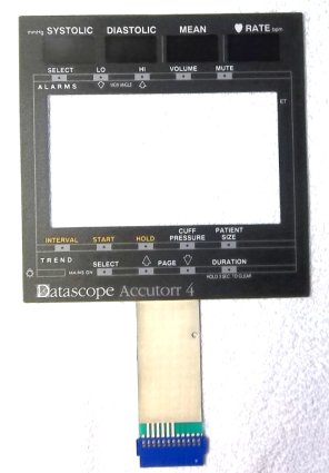 New vintage Datascope Accutorr 4 Overlay overlays